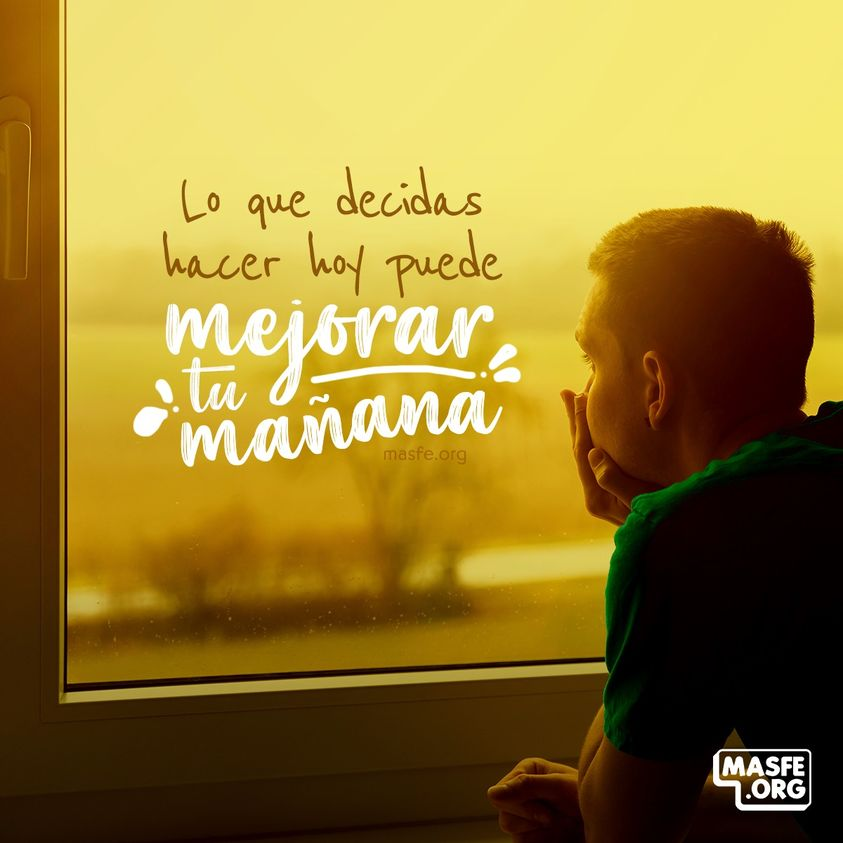 Masfe_org's tweet photo. Atrévete a confiar en Dios hoy para que mañana puedas ver los buenos frutos ❤️
Conoce más en: https://t.co/oEqhsQcswT
#masfe #sud #confianza #paciencia #diosesmor https://t.co/KvNAvGzP5v