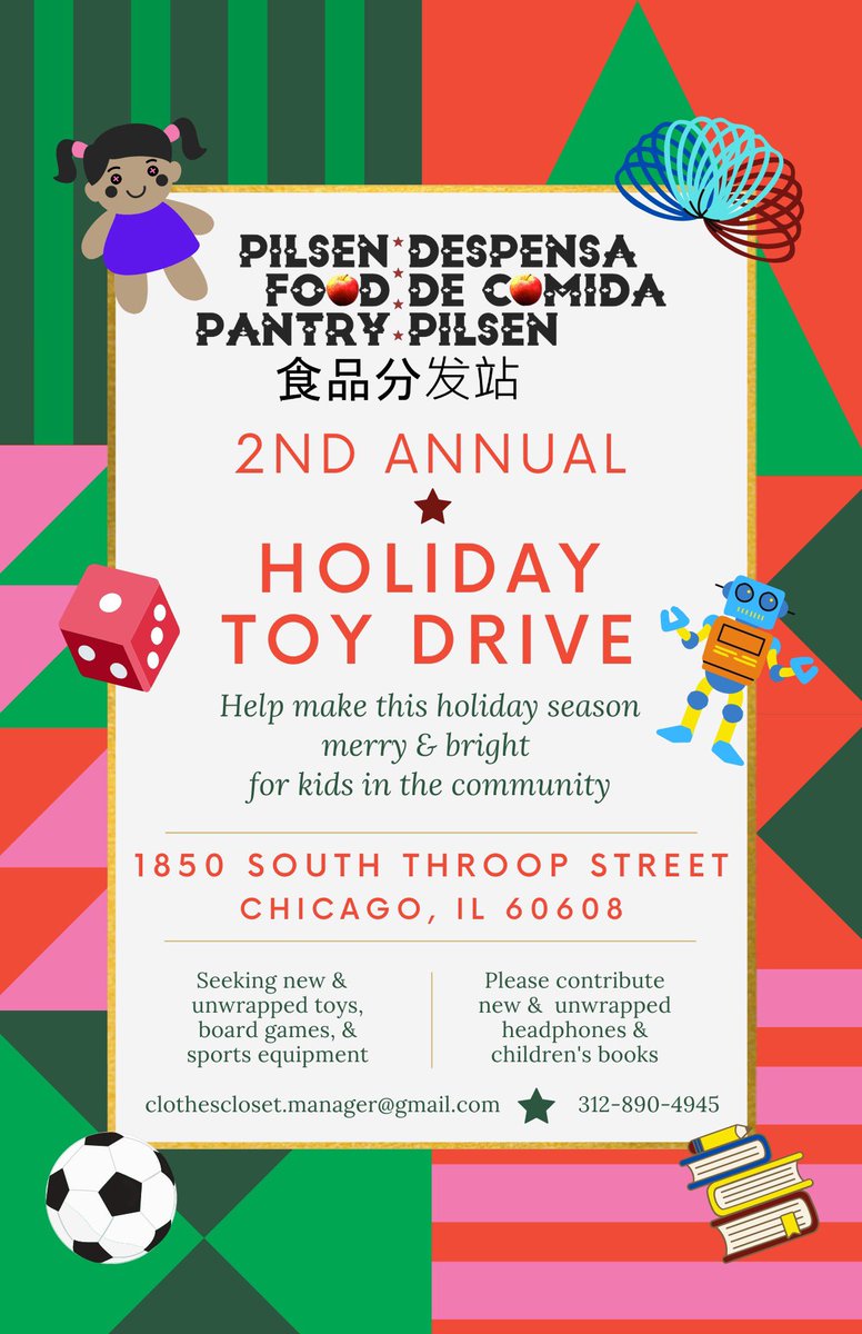 FigueroaWu_FF's tweet photo. Decorating the space for our 2nd annual #holiday #toy distribution - lots left! #WeCanOnlyMoveForward https://t.co/4iHdGJqFUD