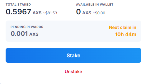 kingharlequinyu's tweet photo. @brycent I'm staking $AXS and farming $RON only from the $SLP I earned as a scholar in LOOT🥰 https://t.co/0L1iVR3EYc