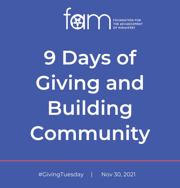 FAMBirthTrust's tweet photo. As FAM supporters, you know the importance of our work to advance midwifery in North America. You can further FAM’s mission by sharing information https://t.co/liArHHJcpB #givingtuesday  #FAM #Give4Midwifery #midwives #blackmidwives https://t.co/CQyZWH2UlI