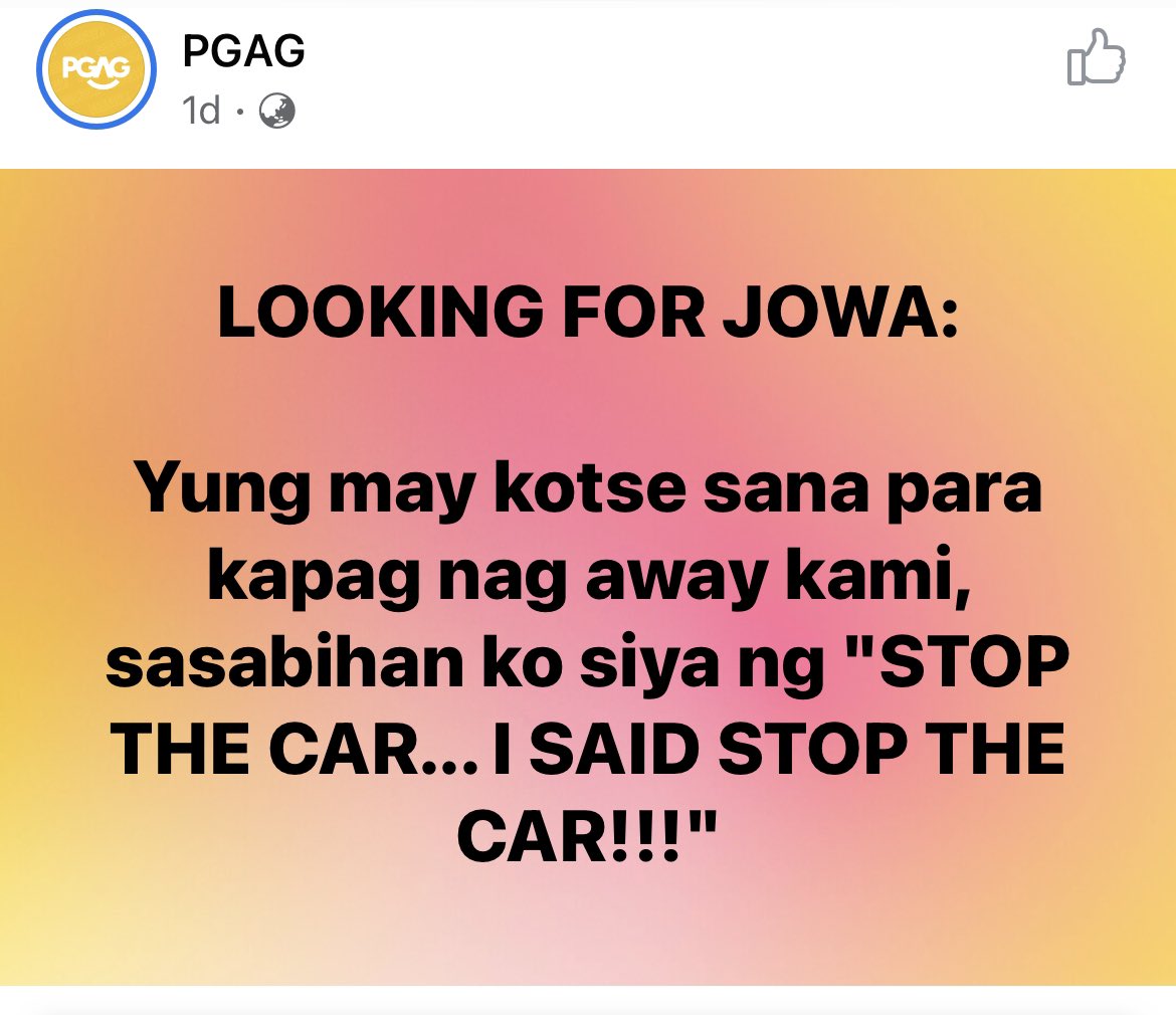 jeromepn's tweet photo. Tawang tawa me. 🥲 https://t.co/uv51AKC8Gv
