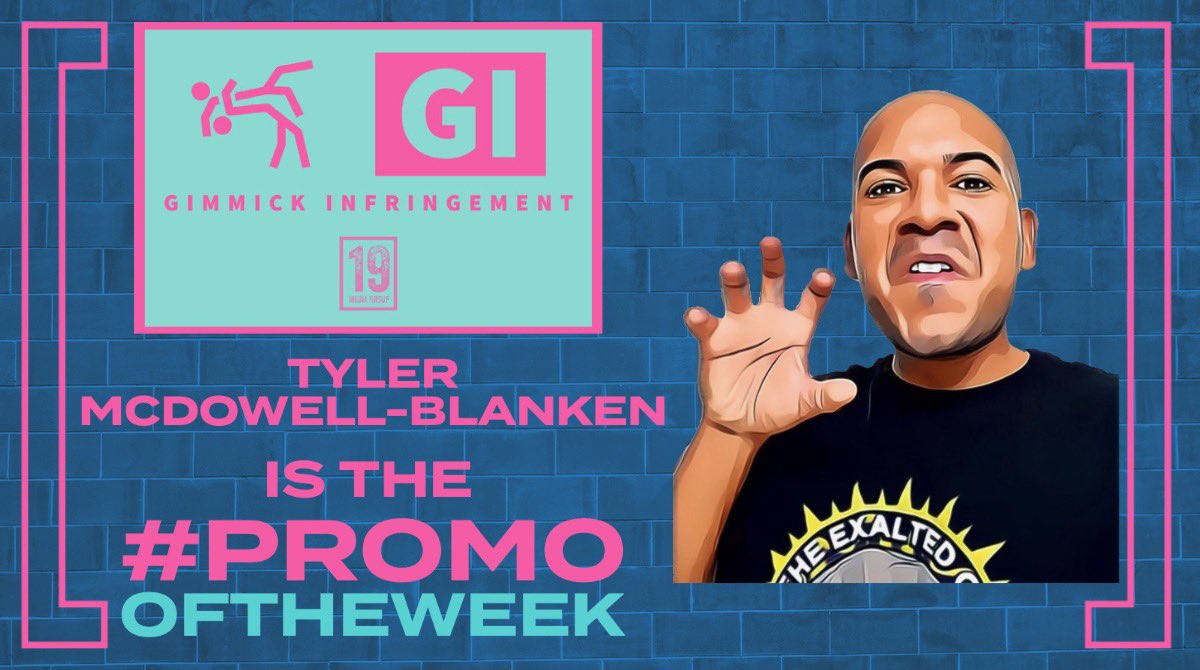 GIPod19's tweet photo. Welcome to the team…
@TylerJMcDowell is the #PromoOfTheWeek! 🎤 
🔮New episode dropping tomorrow🔮
(Shouts to the virtuoso @WindDuster for creating the freshest art around!) https://t.co/2bahodyCtW