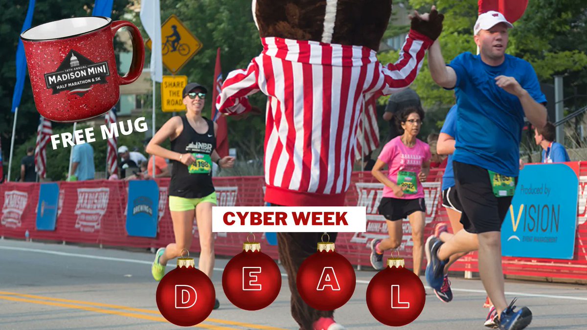 CYBER WEEK DEALS! 🎁 DISCOUNT PRICES + FREE MUG
Register for the Mini Marathon or the 5K and receive a FREE CAMPFIRE LOGO MUG!☕️ 
Mini Marathon ONLY $69.99
5K ONLY $30.00
*NO WORRY REGISTRATION WITH OUR RACE PROTECTION PLAN
 buff.ly/34Kb0Z1