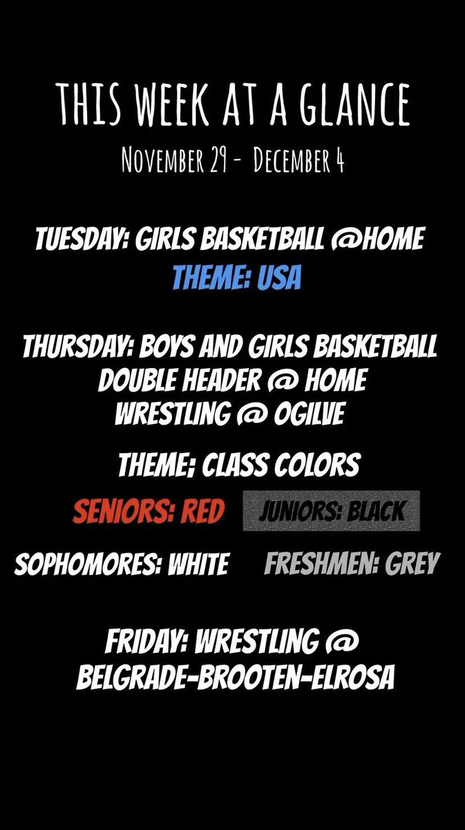 Milaca Student Section tweet media