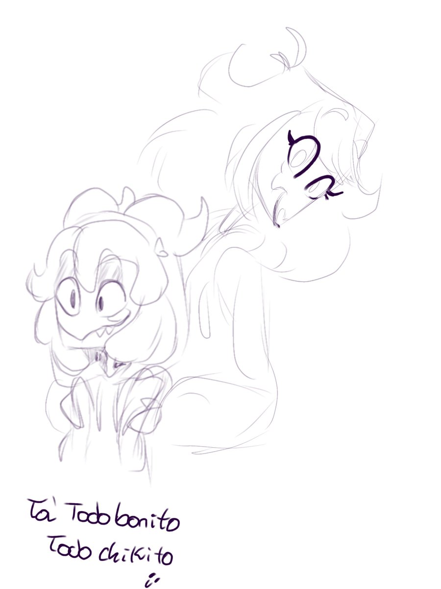 Holaa aca traigo un par de dibujos nocturnos,  de mi impsona y la de mi increíble amigo <a href="/teban_pasin/">Teban pasin</a>  te quiero muchísimo bro <3