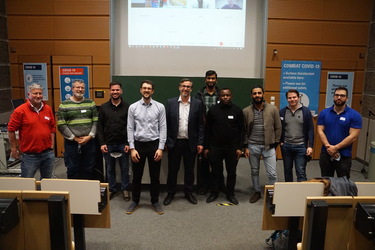 This Friday, Thibaut, our first group member (who joined in 2017 when the group was formed) successfully defended his PhD thesis !

Congratulations to Dr. Gallet and thanks to the PhD jury: Phillip Dale, Philip Schulz (<a href="/HybridInterface/">Philip Schulz</a>), Mael Guennou and Thomas Unold (<a href="/LabUnold/">Thomas Unold's Lab</a>)