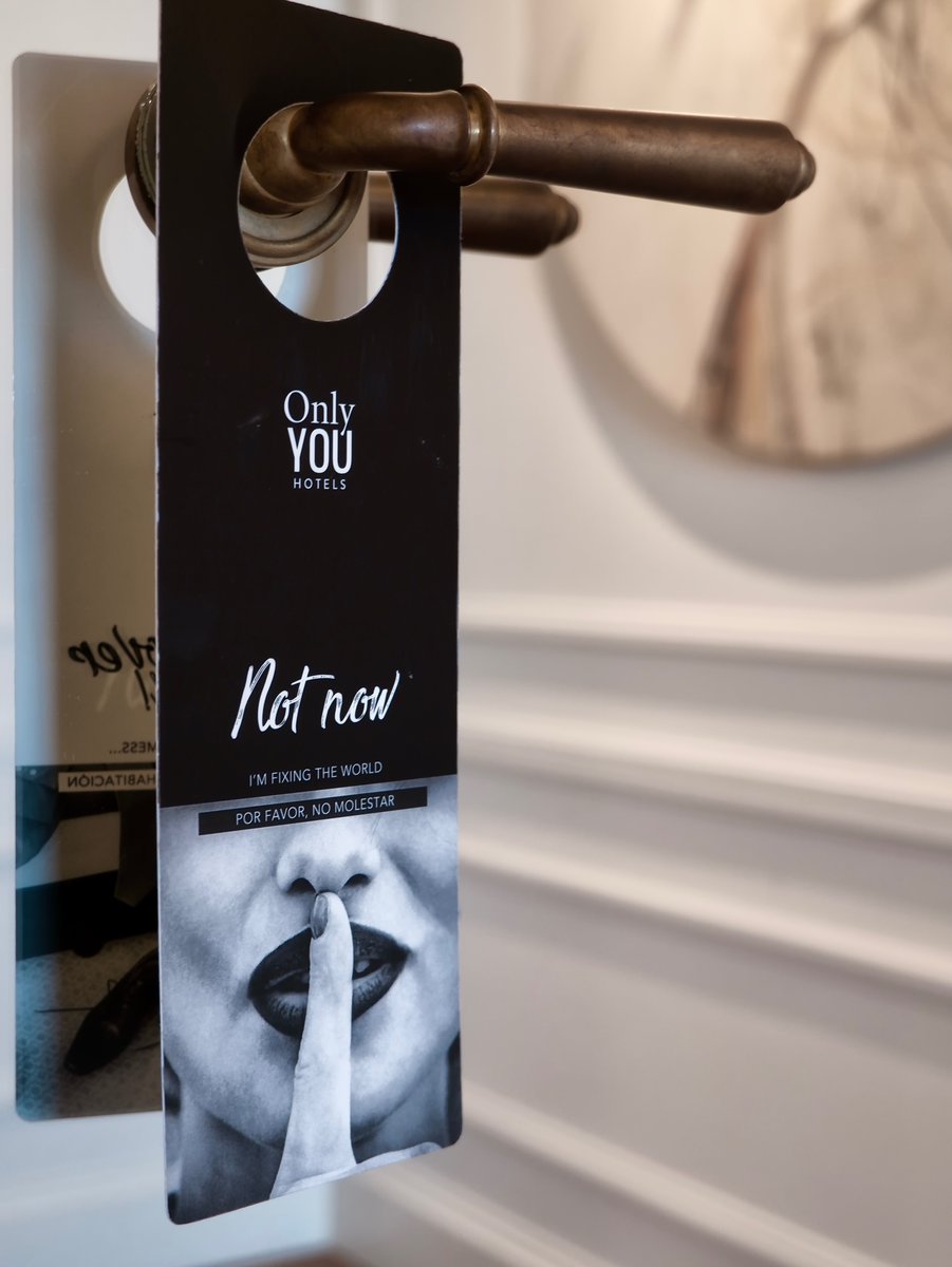 Un buen colchón, un cuarto de baño que es para vivir en el,unas sabanas que te quieren. 
Es lo mas cerca del paraíso que uno puede estar. 
<a href="/OnlyYOUHotels/">Only YOU Hotels</a>
 Te proporciona ese placer, uno no quiere salir de la habitación. #hoteles #lujo #charlon