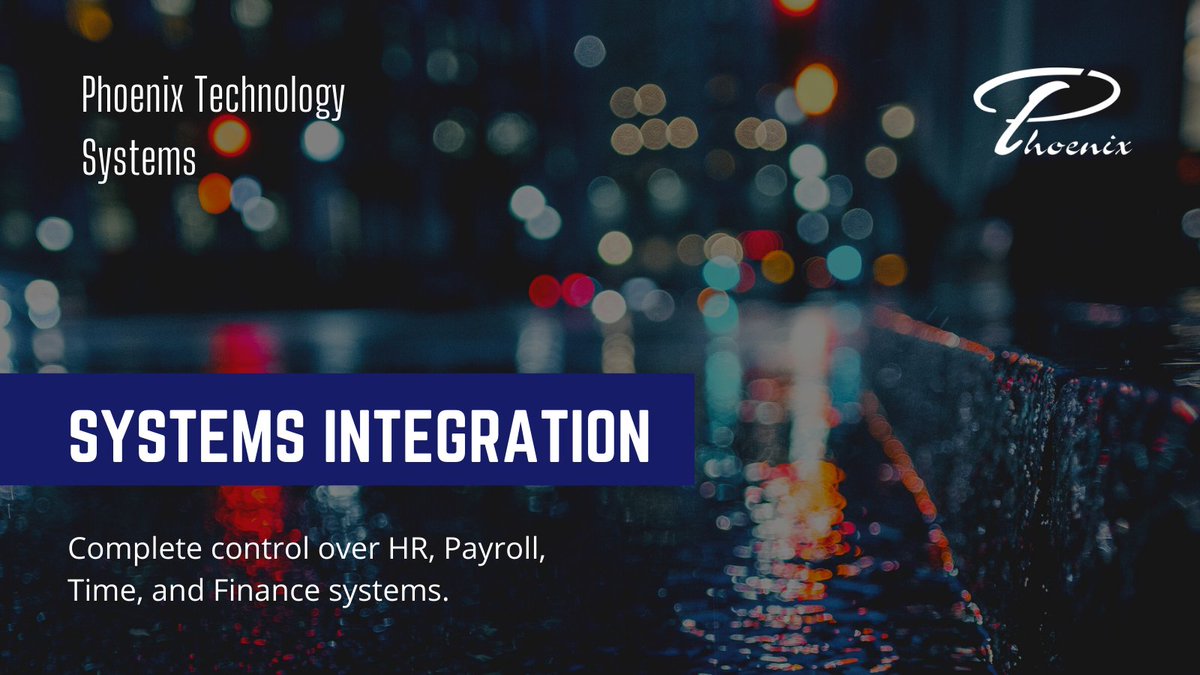 Obtain seamlessly integrated systems with the help of Phoenix Bridge. 

Learn more at phxintel.com 

#AI #ML #nocode #outofbox #HR #Payroll #finance #fintech #tech #python #automation #integration #data #bigdata #easy #seamless #Humanresources #future #phxintel