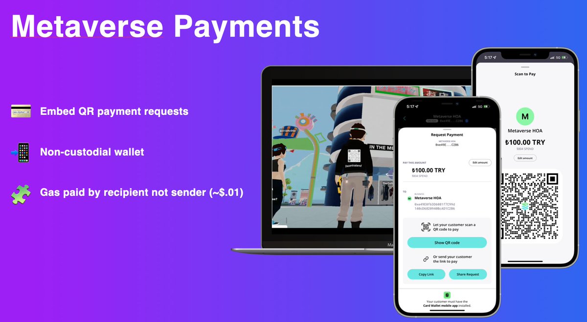 $CARD can drive Metaverse Payments. SPEND denominates purchasing power and traverses borders, worlds, galaxies, and universes.