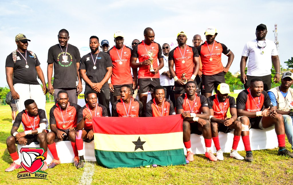 dadaoliseh's tweet photo. 🔥Congratulations to the male and female national rugby teams of Ghana for emerging as  champions of the West African zone of the Rugby 7s Pre-World Cup qualifiers which came off at the Paa Joe Stadium in Kumasi.

Ghana battled Niger, Togo, Burkina Faso, Ivory Coast and Benin. https://t.co/Ev5jYZGaOz