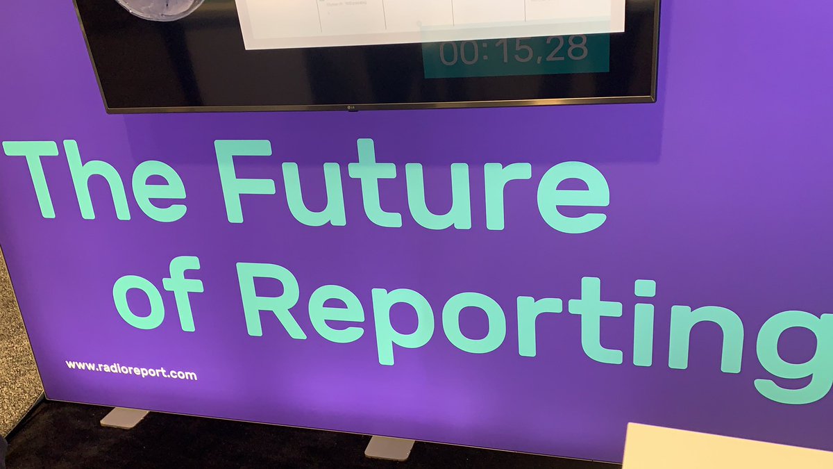 The future of reporting is here: RadioReport. 

Guided reporting, developing machine readable data for the future development of AI in #radiology #RSNA2021 

Booth 7611