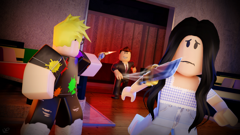 Roblox_RTC's tweet photo. NEWS: A new game has released, known as RoMurder Mystery! It's a murder mystery game that brings in new twists to the genre. Bringing in 4 different modes to play, collecting different items, murderer abilities, and kill effects, and the ability to create your own character! https://t.co/Sn5304hu0Y