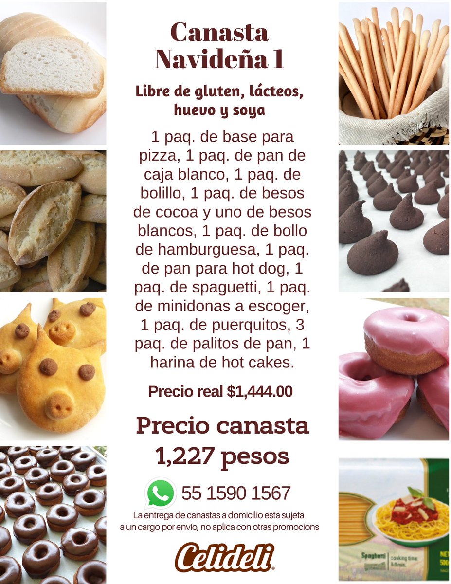 Celideli_Mx's tweet photo. ¡Canasta Navideña 1!
Solicítenla por WA: 55 1590 1567
#LibreDeGluten
#LibreDeLácteos
#LibreDeSoya
#AlergiaAlimentaria https://t.co/dHg8dN3yQV