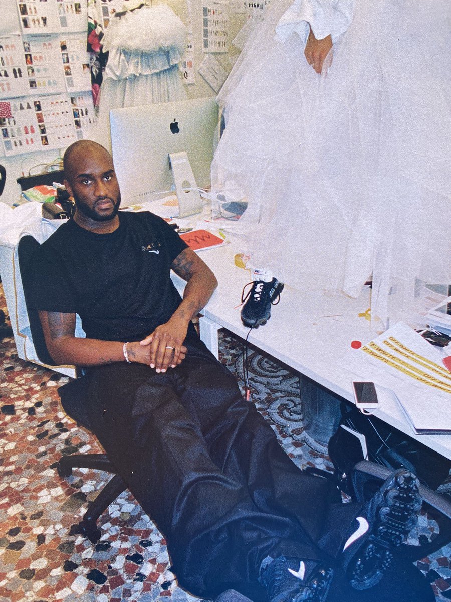 gil 🌍 on X: Virgil Abloh died today, 41 years young. Everything he did  creatively and in fashion was inspirational for me. Off white, Nike, LV. So  sad to lose these icons