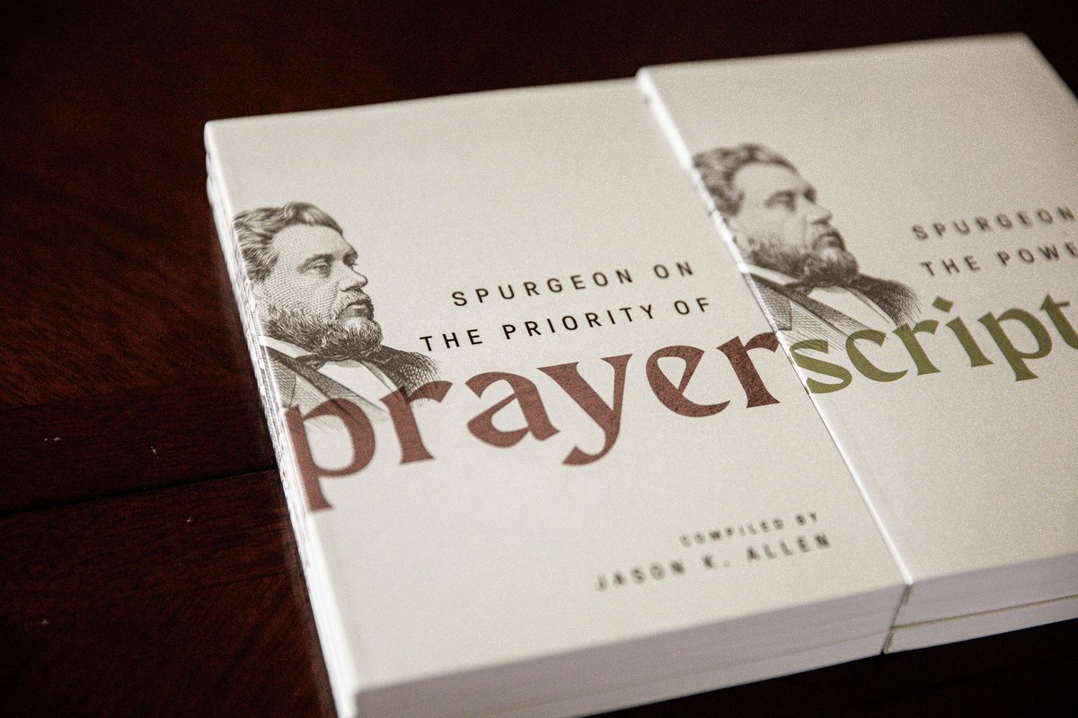 We are giving away titles from <a href="/jasonkeithallen/">Jason Keith Allen</a> for Day 27 and Day 28 of #MBTSBooks! 

To enter to win Spurgeon on the Priority of Prayer or Spurgeon on the Power of Scripture: FOLLOW <a href="/MBTS/">Midwestern Seminary</a> + LIKE + RT this tweet.