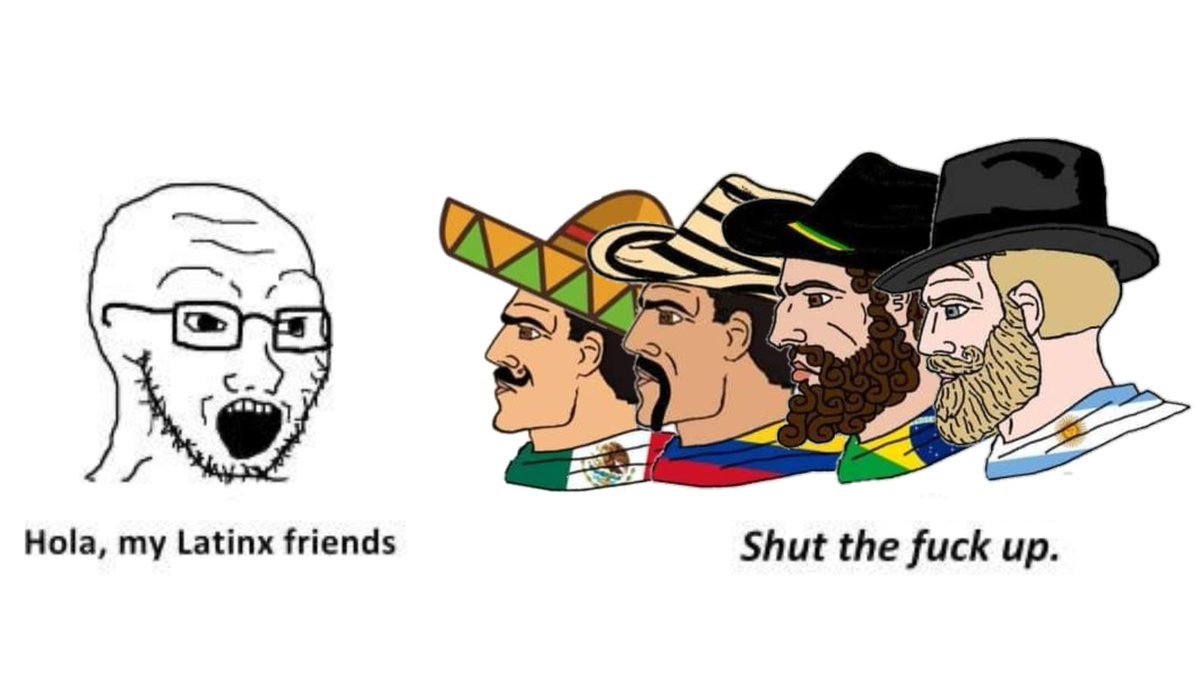 TheBlueisin123's tweet photo. Hola, my Latinx friends https://t.co/pAiwGVKINd