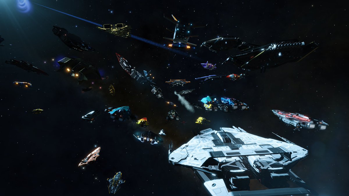 StellanebulaP's tweet photo. @smorganmoore @fluiranizm 60+ CMDRs were at the Mass Jump Event.
We (SNPX) are proud to be part of The Magellan Experience.
See ya out in the Black.
#EliteDangerous #SNPX #MassJump https://t.co/C6ZHrWMdaV