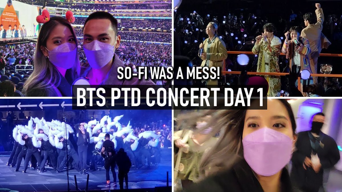 xCeleste___'s tweet image. BTS PTD Concert Day 1 | So-Fi was a mess! We were running! [Vlog/Fancam]

I vlogged my experience trying to get into the venue &amp;amp; the rest of the video is all the performance fancams 😊

🔗youtu.be/O-yPPHuaYz4