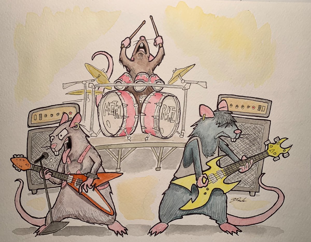 JasonDeeble's tweet image. Metal rats