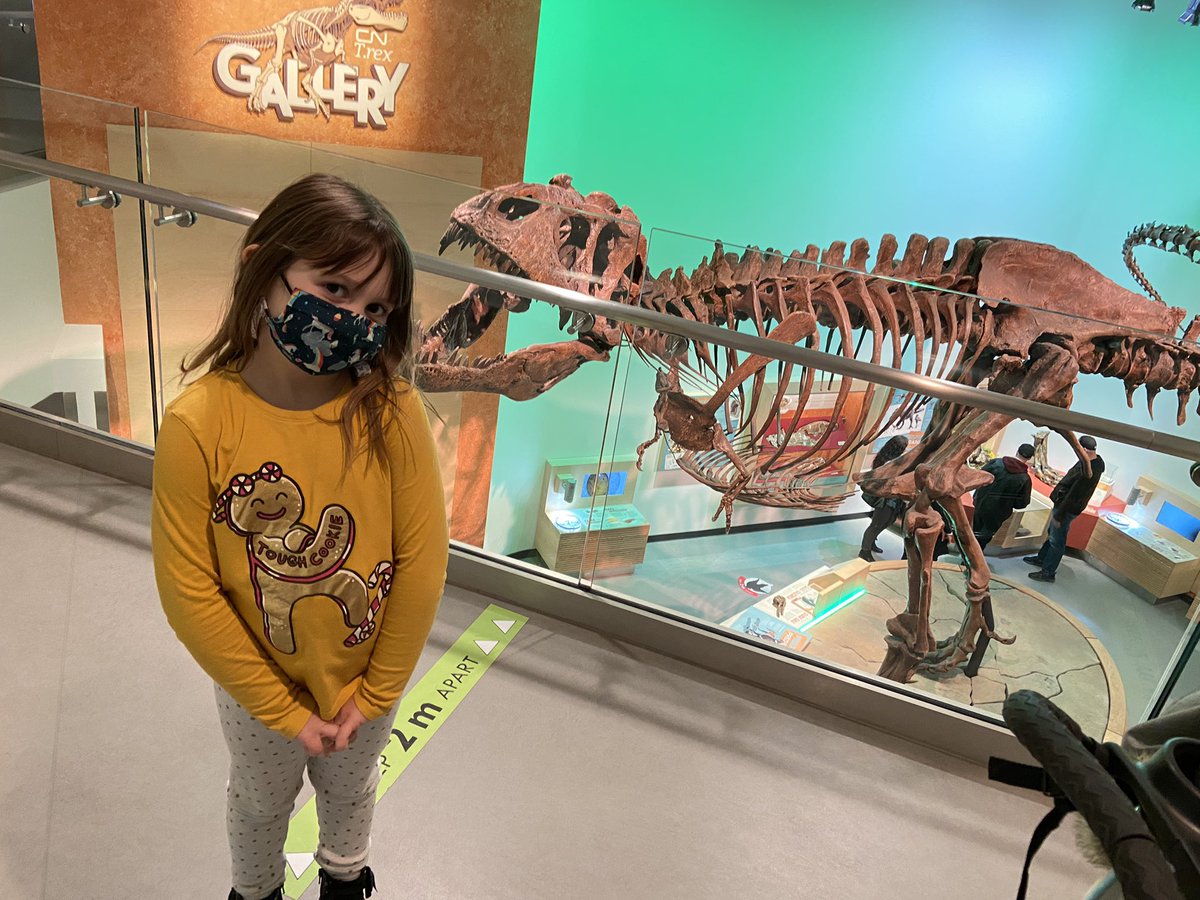 Sunday <a href="/royalsaskmuseum/">Royal Saskatchewan Museum</a> 🦖 One of Emilia’s favourite places 💕✨