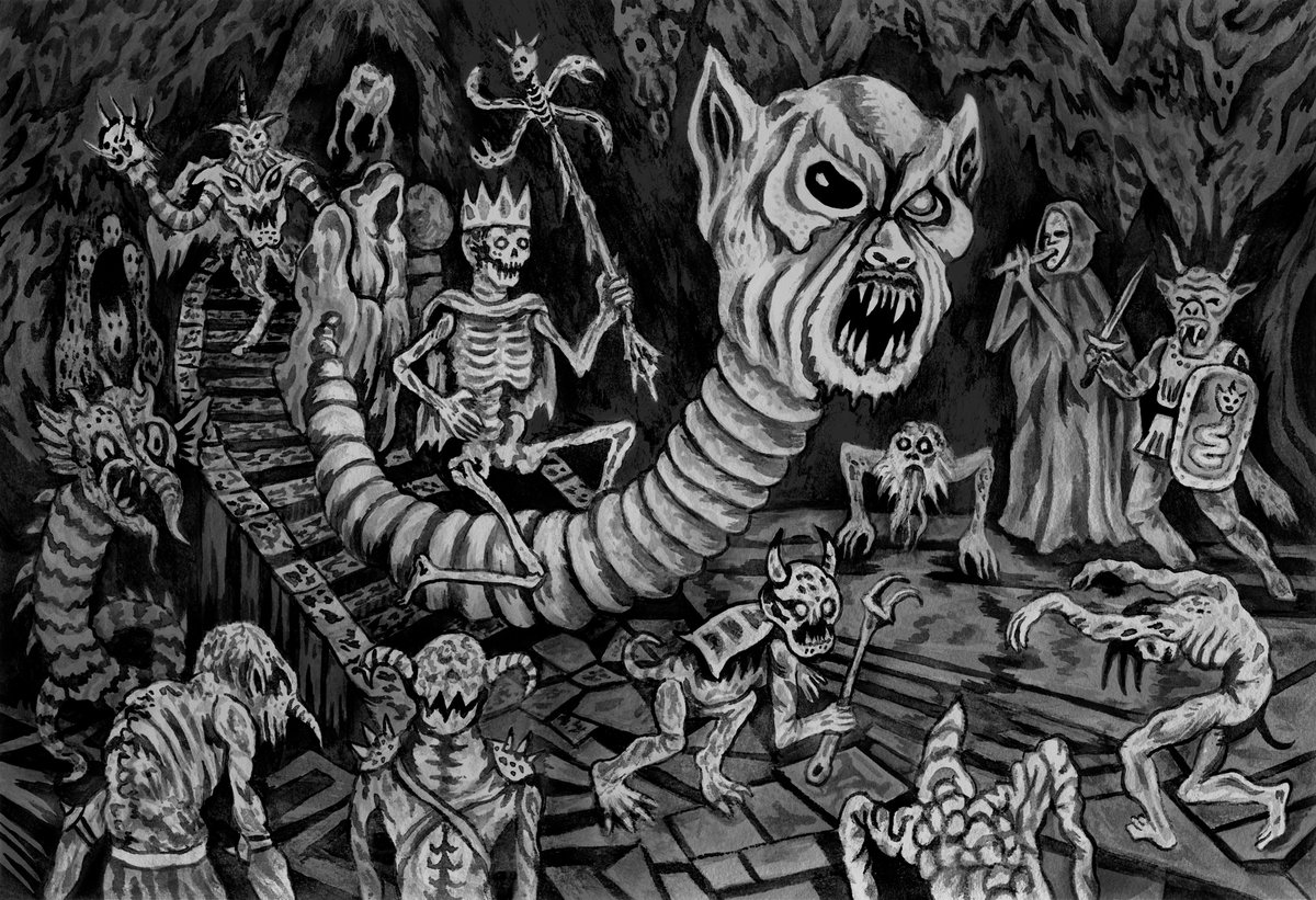 Available for preorder now are 3 art prints based on art that I created for the game Cave Evil "War Cults" expansion. 

For the week of Cyber Monday I'm offering all 3 prints for the price of 2. Purchase 2 and the 3rd will be included with your order!
aeronalfrey.storenvy.com