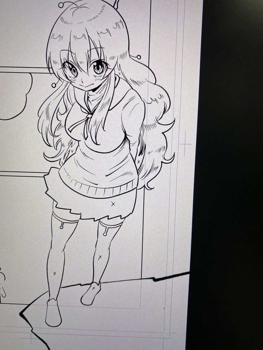 ナメカワさん!となうちゅ!新連載!(見せられない)広告案件!(見せられない)新作ネーム!(まだ描いてない)
やる事ありすぎる 