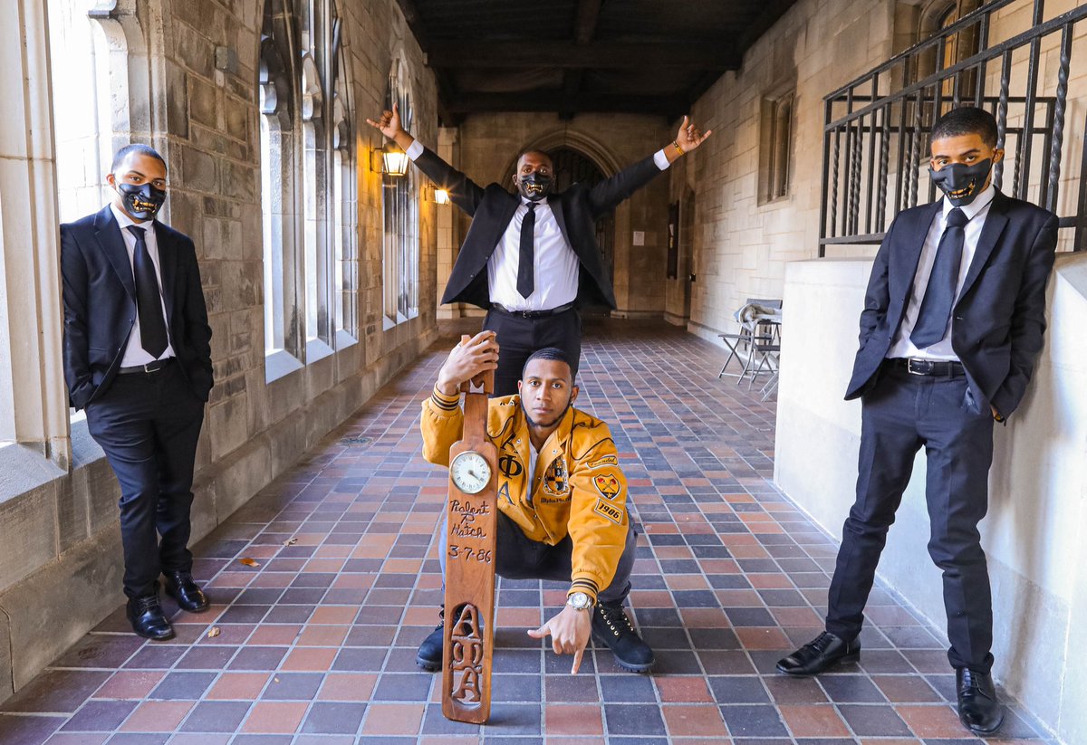Theta1910's tweet image. Congratulations to our new brothers!

INTRODUCING:
S.S. Three Inculpable Champions of Decisive Contrivance

Dean: Robert Hatch IV

Captain: Justin Manns “ICON1C”
Deuce: Damon Hines “The PHormula”
Anchor: Noah Peña “ProPHundo”

#Fall21