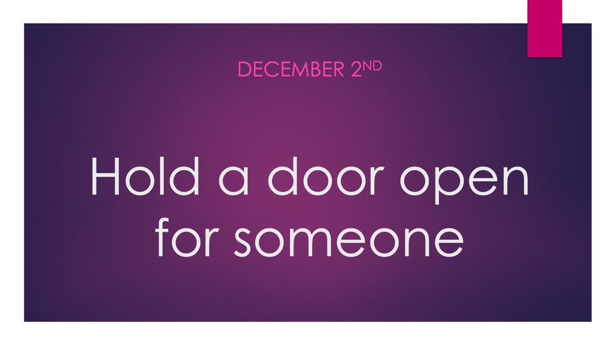 Day 4 of the #RandomActsofKindnessChallenge 
<a href="/ChieftainNation/">Bellevue East</a> #RAK2021