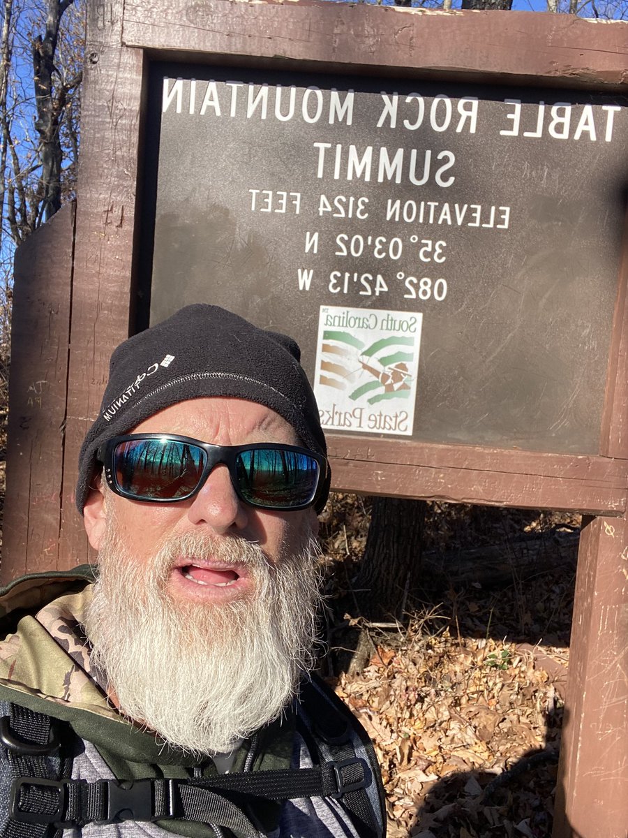 edusacgcs's tweet photo. 7.75 miles before 11:00am yesterday. Great way to start my 50th tour around the sun!! #optoutsidesc #tablerockstatepark https://t.co/mkfF0V9RcJ