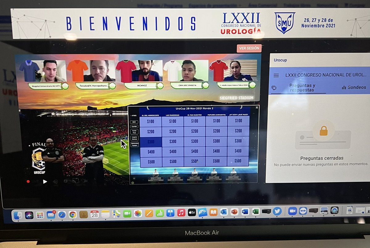 RomanCarvajal's tweet photo. Extraordinario evento y coordinación, estos eventos con nuestros residentes y urólogos jóvenes deben de privilegiarse. Muchas felicidades Hospital de Nutrición y UANL, muy buenos residentes. @luisreyva @UrologosJovenes @smumexico #SMU2021 #SMU21 #VirtualSMU https://t.co/fWm0VV4gAv