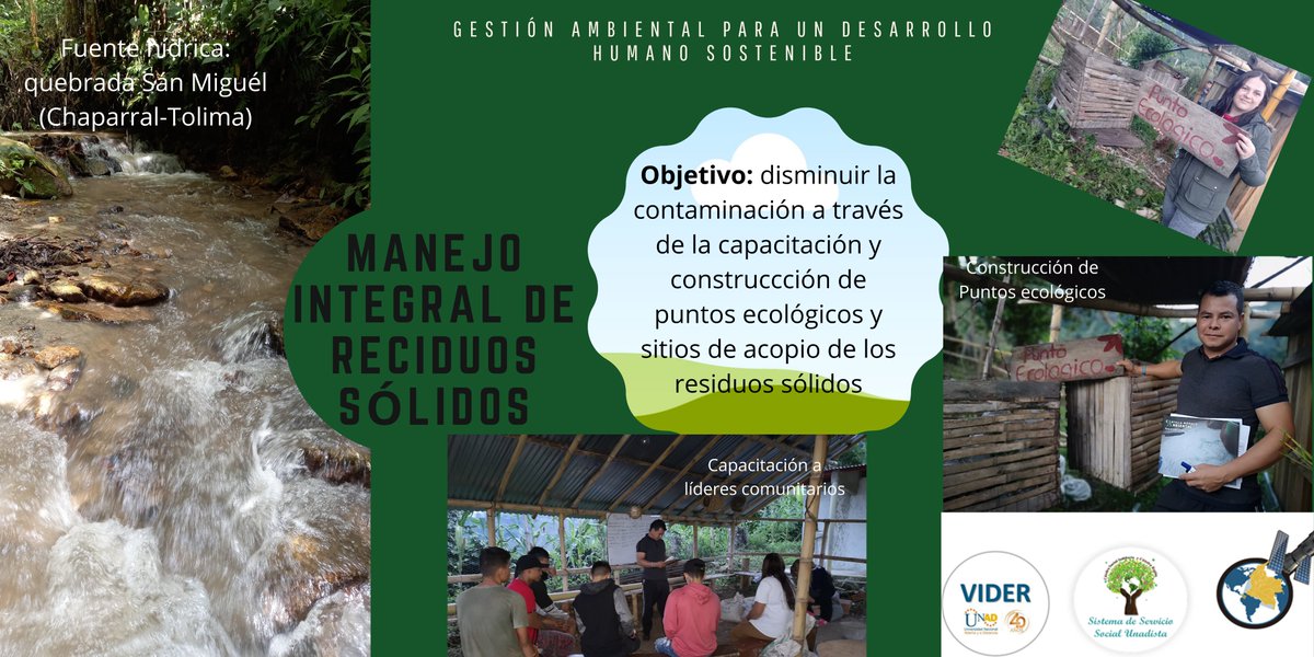 ElmerG751565461's tweet photo. En el cañón de las Hermosas (Chaparral -Tolima) las comunidades se capacitan en la preservación y conservación del medio ambiente, gracias a la formación que recibimos los estudiantes d¿e la UNAD. #medioambiente #UNAD #capacitación #preservacciónyconservación https://t.co/d6WS1GhxAl