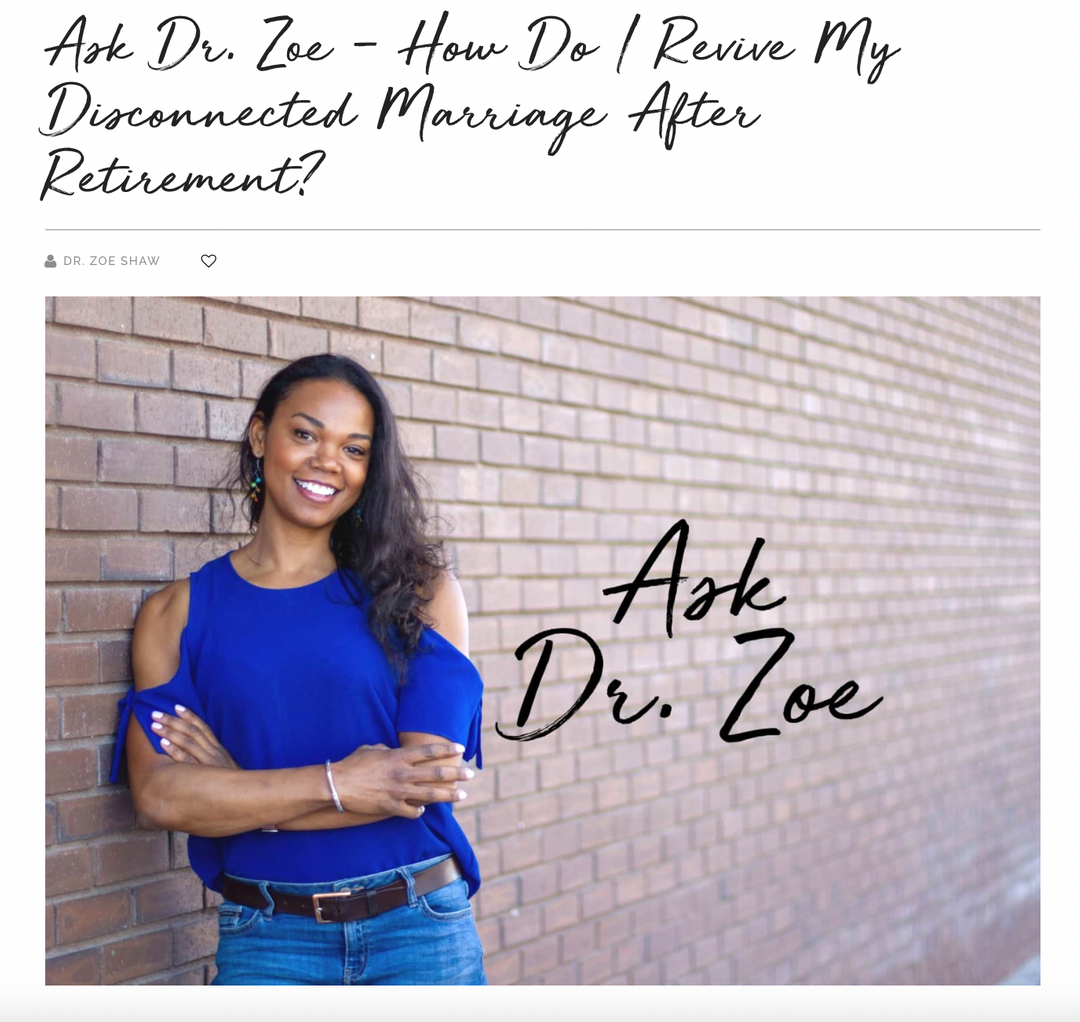 You are not asking for too much, ladies! Read that again.

I have rarely had a male client ask me if he’s asking for too much in a relationship, but I often get this question from women on the daily.  

Click the ask Dr Zoe column link in my bio to read the full answer to a wom
