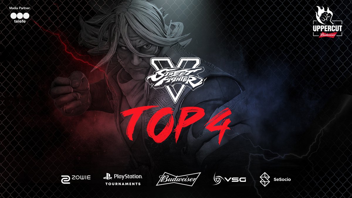 UppercutGG's tweet photo. #SFVCE | UPPERCUT FINALS 2021

¡TOP 4 CONFIRMADO!

⭐️@CelfcoolLara 
⭐️@TjFrozen
⭐️@keydashonline 
⭐️@DookieeFox 

¡Los 4 se llevan regalos de @vsglatam! https://t.co/fHTXDSVLqx