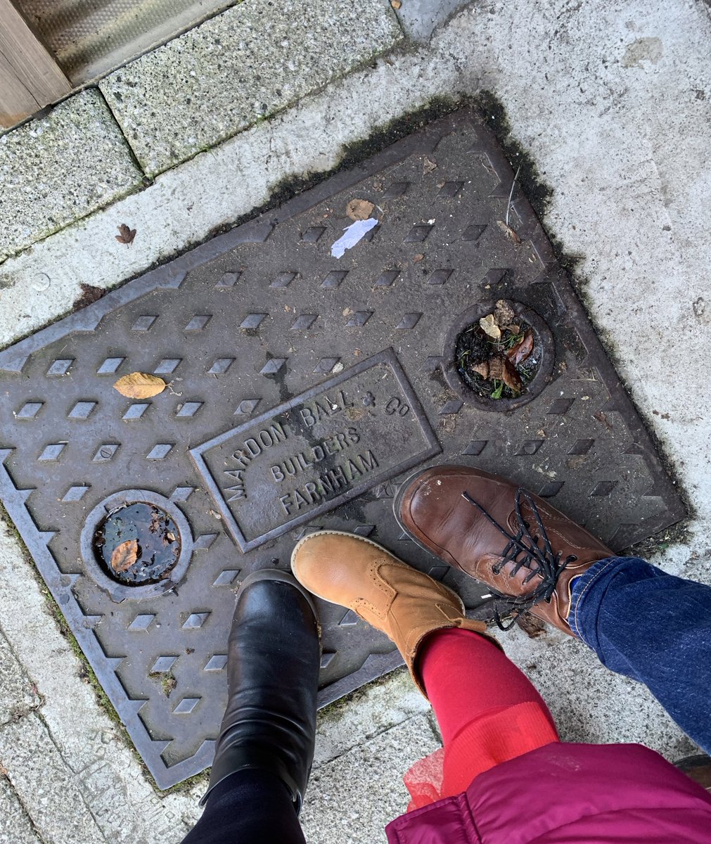 Love spotting a #draincover #FamilyTime