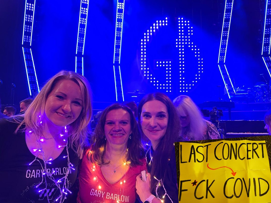 Steffichen75's tweet photo. @GaryBarlow thank you so much for making these 2 concerts unforgettable for us! 'Cause of new COVID restrictions we are not able to come back in December! we wish everyone who can go the best time! 😘💗🙏 #gblive @Maras19TT @87_jen https://t.co/QOmQ77xsr4