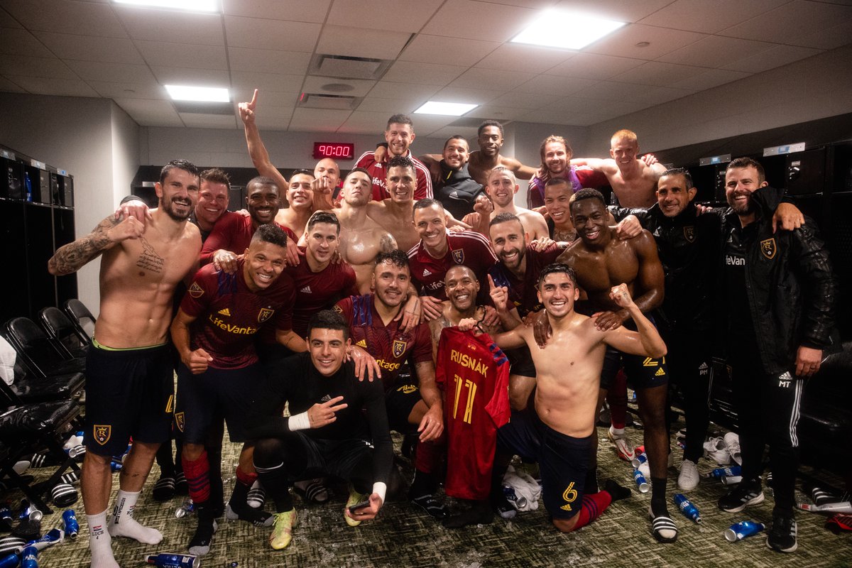 realsaltlake's tweet image. Real Salt Lake. That's it that's the tweet.