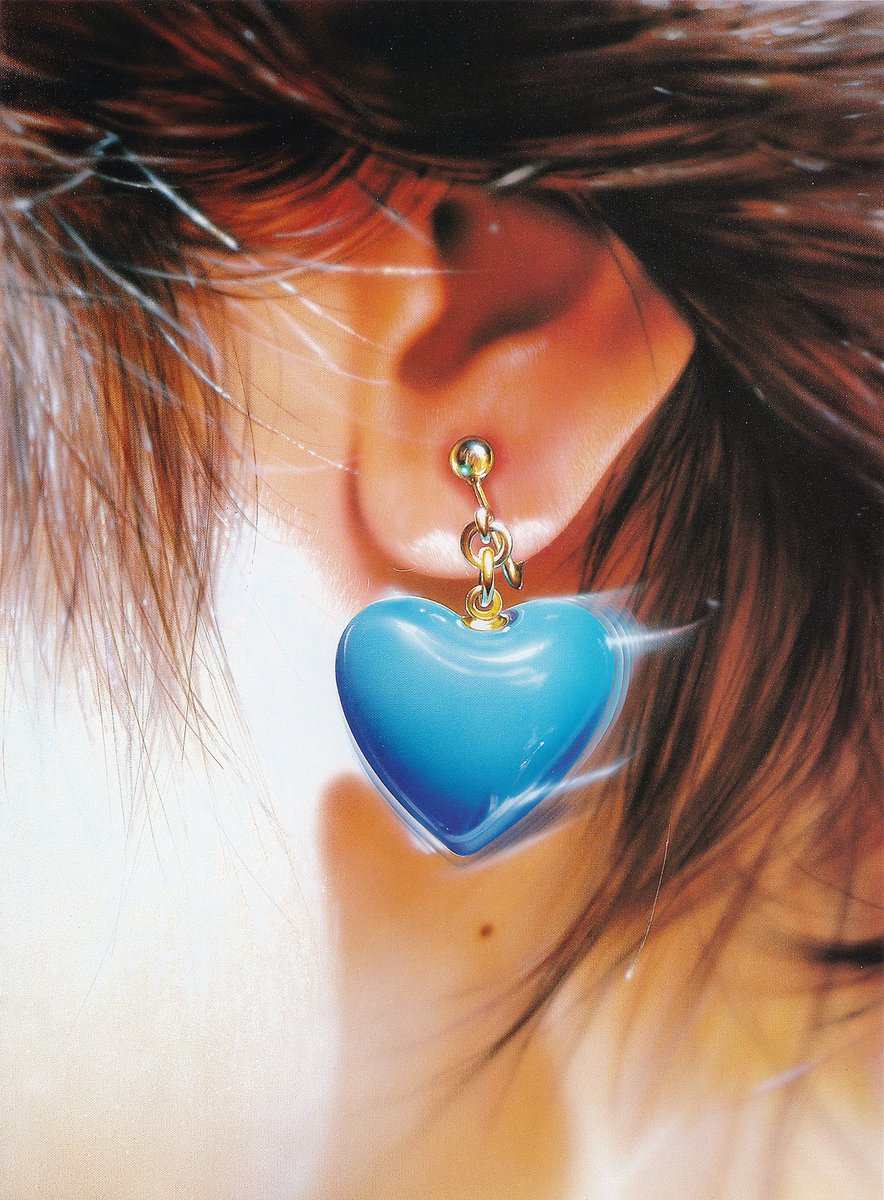 northstardoll's tweet photo. airbrush art by masao saito https://t.co/u24Oen6w9x