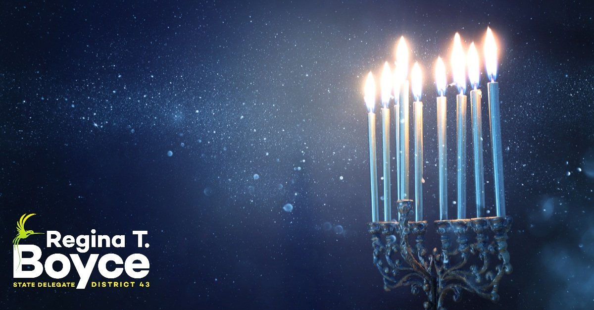 reginatboyce's tweet photo. “We light candles in testament that faith makes miracles possible.” — Nachum Braverman

Happy Hanukkah! May these eight days remind us of the power of light, hope in love, and faith in miracles. 
#Working4MD #hannukah2021 #BeTheLight #FaithinMiracles https://t.co/bJ4PVtbju5