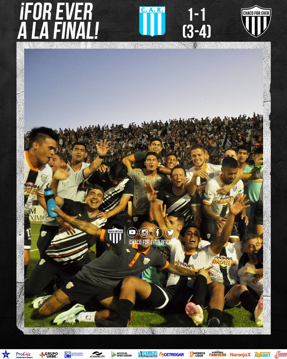 ¡¡¡ESTAMOS EN LA FINAL!!! 🗣️🏁

¡TODOS JUNTOS! #VamosNegro🏁