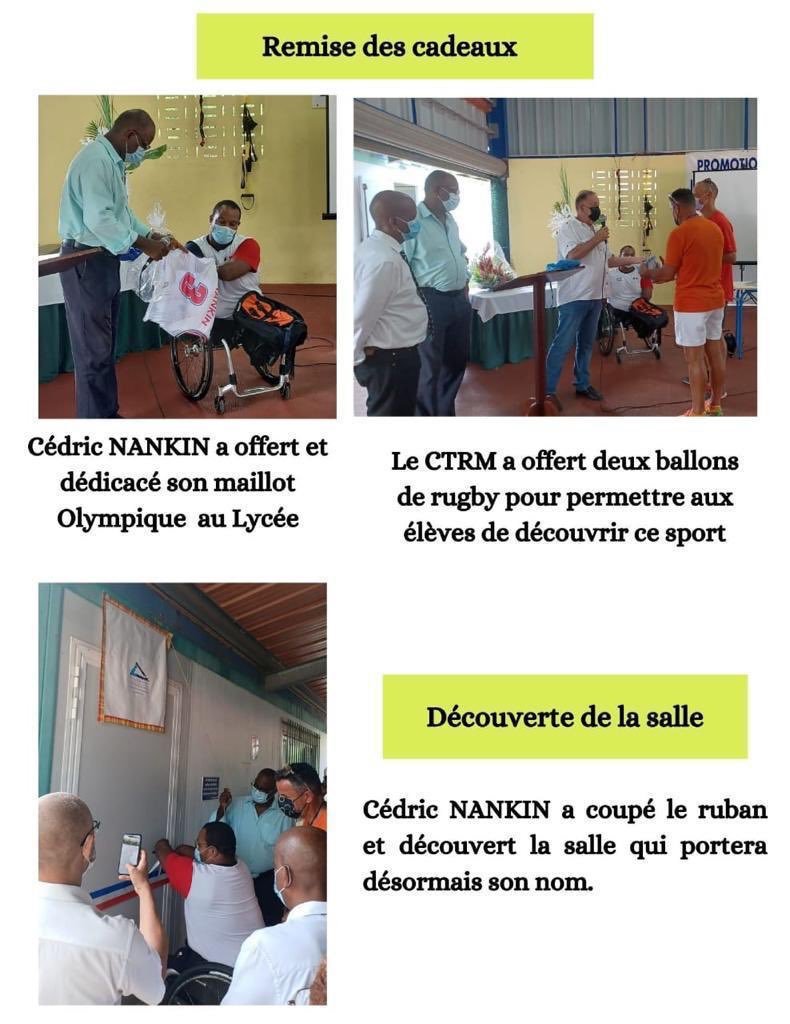 Inauguration de notre salle dédiée à la spécialité #EPPCS du #Bac Général au nom de Cédric NANKIN ! <a href="/acmartinique/">Académie de Martinique</a> <a href="/CedricNankin/">Cédric Nankin</a>