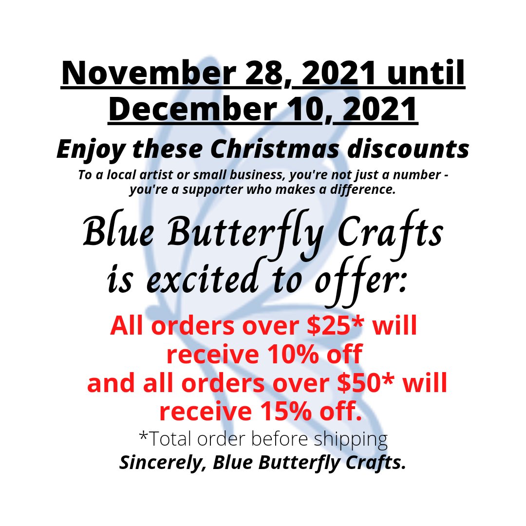 blubutterflyca's tweet photo. Get those Christmas orders in!

#blubutterflyca #beadwork #beading #handmadejewelry #shopsmall #shoplocal #shopsmallbusiness #smallbusiness https://t.co/vxs0lOARvw