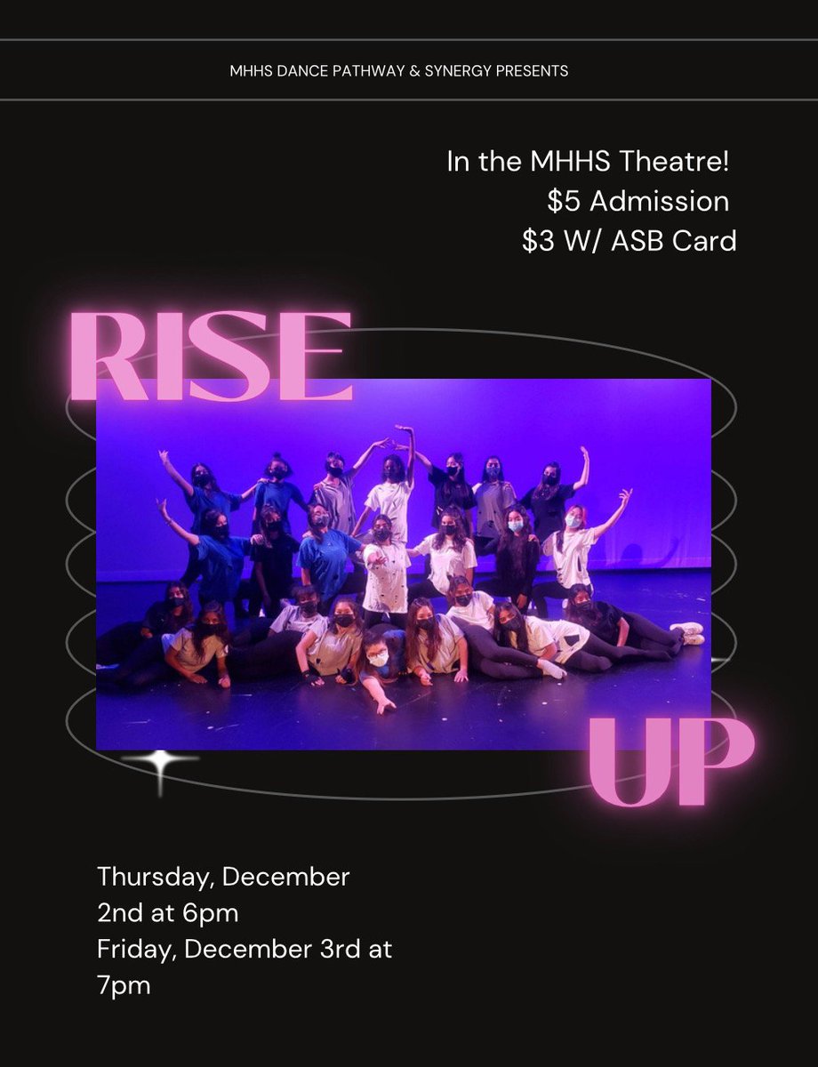 MrCampos11's tweet photo. Fall dance production this Thursday and Friday!!! https://t.co/uBv7mTEdTL