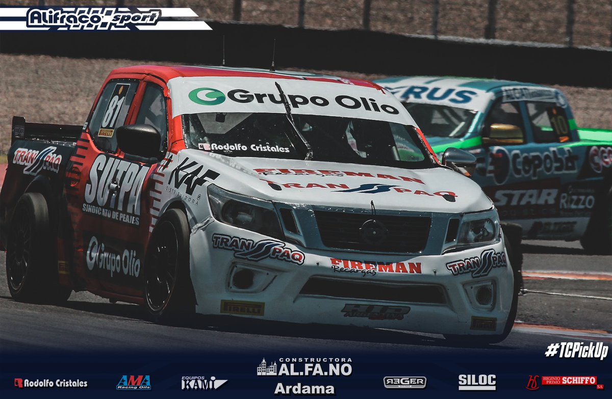 AlifracoSport's tweet photo. 🏁 Fin del #TCPickUp en San Juan, y también del campeonato 2021.
🔹 Terminamos el año con un gran P4 junto a Facu en el día de hoy. 
🔹Lucas venia avanzando, hasta que un toque cerca de finalizar lo retrasó.
-
@FacuChapur
@Lcarabajalok
-
@actcargentina 🚗💨 https://t.co/wMTZxh2r40