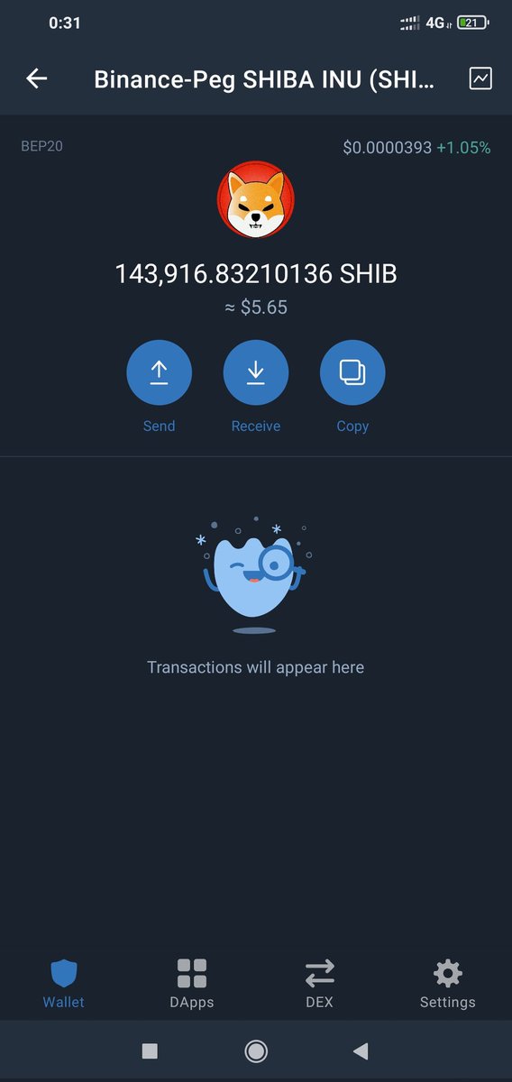 konstantineskou's tweet photo. Guys I HOLD for 1 day the #ShibaNinja @ShibaNinja_Bsc and those are the rewards already ($5.65) 🔥

I will update tomorrow 

Hold it ✅

Join: 
https://t.co/LGyKEXtwG2

#SHIB #GEM #altcoin #altcoins #Crypto https://t.co/FcRrijPHTV