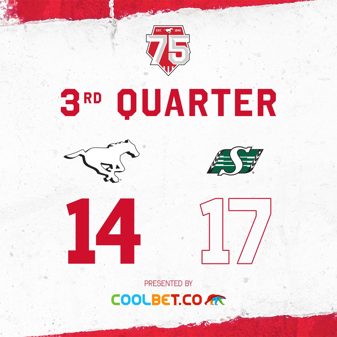 calstampeders's tweet photo. Anyone's ball game.
#GoStampsGo | #BeatSask https://t.co/eNK2ss3xpy