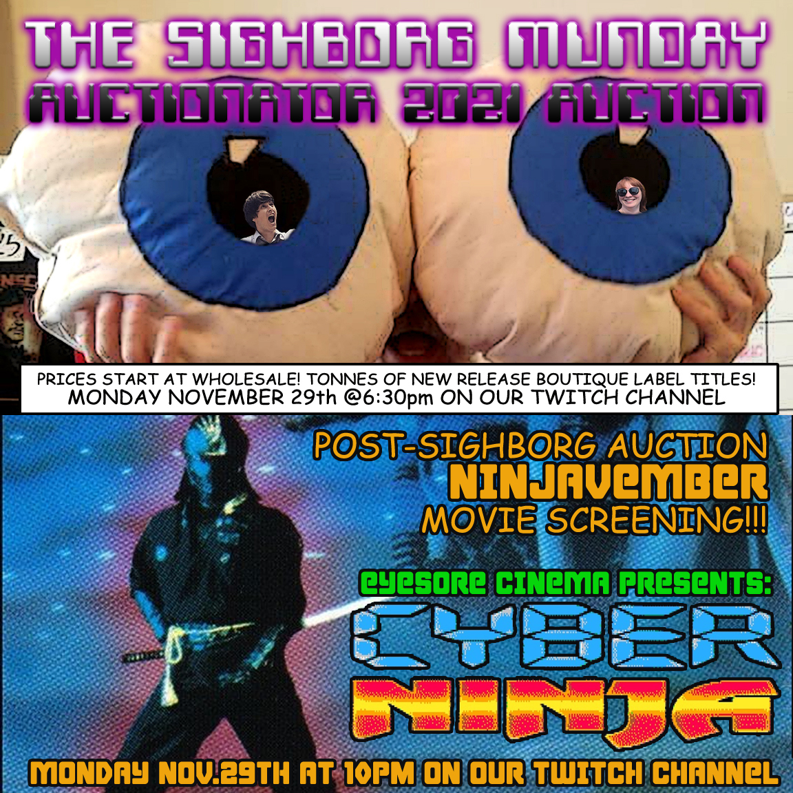 Two amazing events/one great Monday!!!