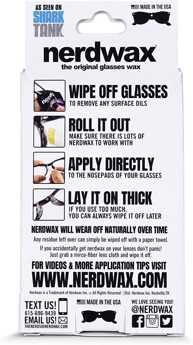 kanadianbest's tweet image. C$33.74 - #FreeShipping #BlackFriday | One Day Sale…Hurry!  New Nerdwax Slimline Design - 4 Pack | Stop #Nerdwax                  👉 canadianbestseller.com/pd/new-nerdwax…            #sharious .