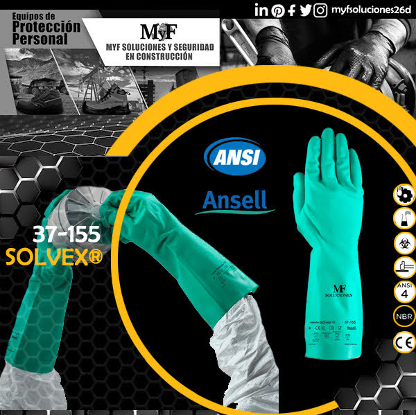 MyfSoluciones26's tweet photo. #Myfsoluciones26d 🏭🏗👷💉💊 #Guante #Ansell #Solvex 37-155 de 14 " 

👉Compuesto de #nitrilo de alto rendimiento que ofrece una magnífica combinación de resistencia química y solidez, para resultados óptimos en entornos de trabajo húmedos o secos.

https://t.co/os842Z3mq5 https://t.co/Sfcc5E5HI0