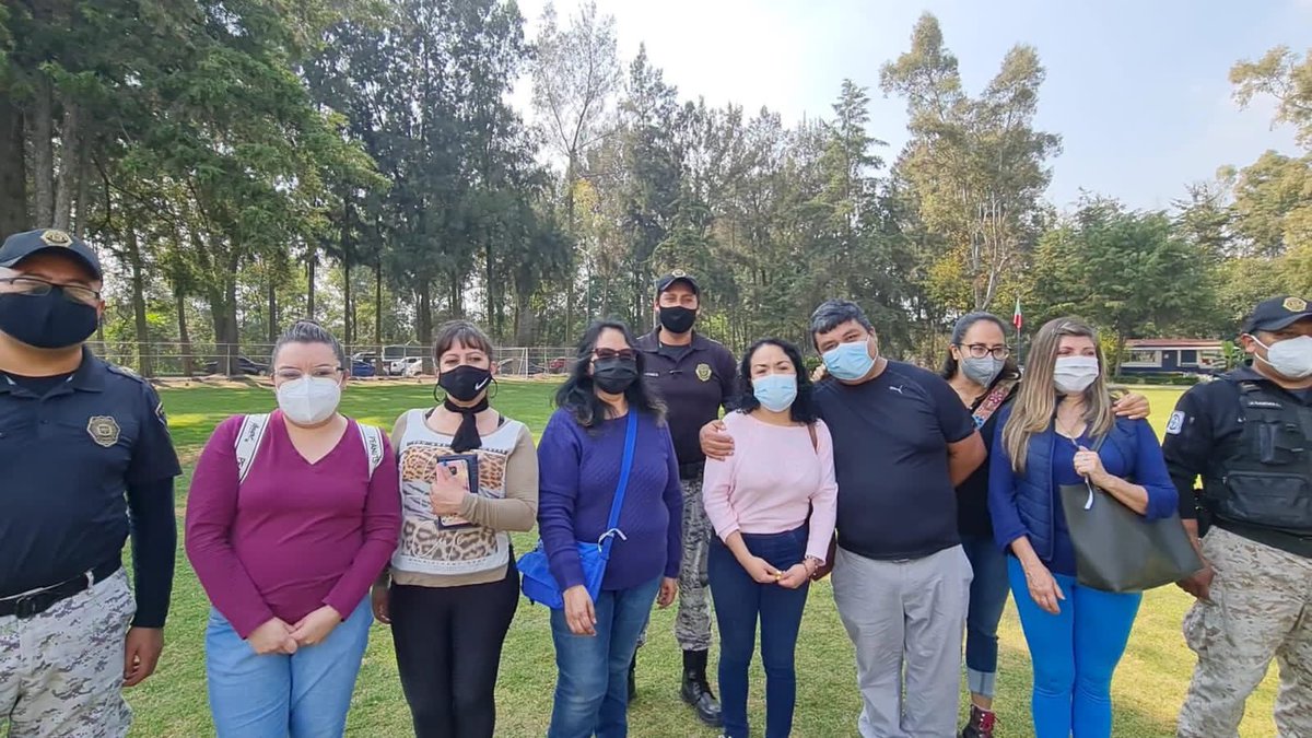 LetyVarela's tweet photo. Reanudamos los paseos dominicales en Brigada de Vigilancia Animal @SSC_CDMX; gracias a tod@s nuestros padrinos y madrinas que se tomaron el tiempo para pasear a 🐶 adoptables https://t.co/J8Yy5k1fkw