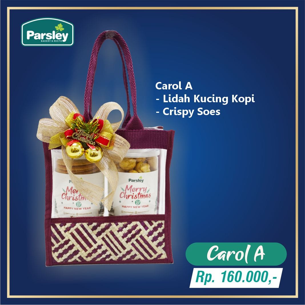 parsleybakery's tweet photo. Sahabat Parsley sudah mempersiapkan hadiah untuk natal tahun ini belum?

Sahabat Parsley tak perlu khawatir! Aneka Parcel cantik Carol bisa Sahabat Parsley dapatkan untuk merayakan Natal tahun ini!

Info &amp; Pemesanan 
08112662300 (Christina)
08112660500 (Novi)
08112663900 (Shinta) https://t.co/au6hbEqAHs